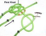 Weave Through First Knot