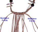 Pull on Necklace Cords