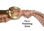 Tie a Finishing Knot