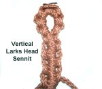 Vertical Larks Head Sennit