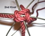 Second Knot Above Wire